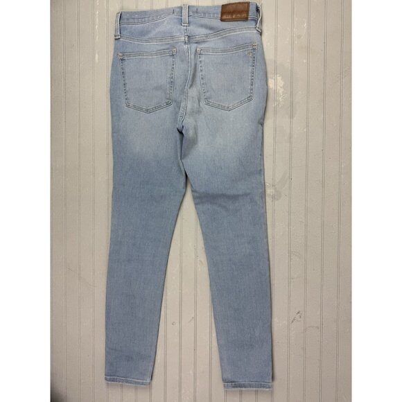 Madewell Size 26 Womens Jean Jeggings Road Tripper Mid Rise Light Wash S… - Picture 4 of 4